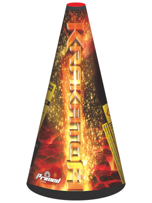 primed pyrotechnics Krakatoa fountain